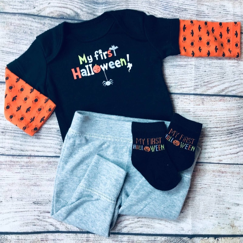 Faded Glory My First Halloween NB Outfit